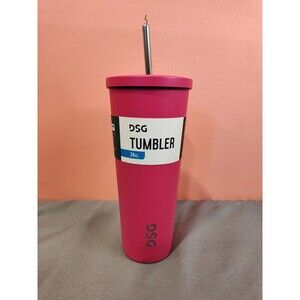 DSG Cold Drink Tumbler 24 oz Pink